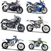 Maisto Motorcycles Mix - (10131101)