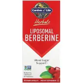 Garden of life , Örter, Liposomalt Berberin, 60 Vegan Capslar