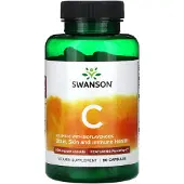 Swanson Health , Vitamin C med BioFlavonoiderna, 500 mg, 90 Kapslar