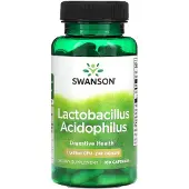 Swanson Health Lactobacillus acidophilus, 1 miljard cfu, 100 kapslar