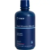 Trace Minerals Trace, Multivitamin-Mineral, Men and Women, Tropical Mixed Berry Flavor, 30 fl oz (887 ml)