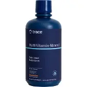 Trace Minerals Trace, Flytande Multi Vitamin-Mineral, För Män & Kvinnor, Apelsin Mango, 30 fl oz (887 ml)
