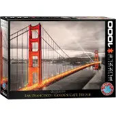 Eurographics San Francisco Golden Gate Bridge Pussel (1000-Bitar) (6000-0663)