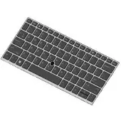 HP DualPoint - Ersättningstangentbord för bärbar dator - bakgrundsbelyst - fransk - för EliteBook 830 G5 Notebook, 830 G6 Notebook