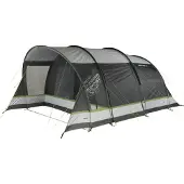 High Peak Garda 4.0, Camping, Hård ram, Tunneltält, 4 personer, 14,7 kg, Grön, Grå, Ljusgrå