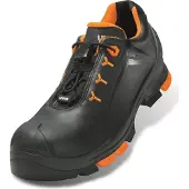 Uvex 2 6502240 Säkerhetsskor S3 Svart, Orange 1 par