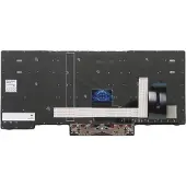 Lenovo Primax - Ersättningstangentbord för bärbar dator - med Trackpoint, UltraNav - bakgrundsbelyst - AZERTY - fransk - för ThinkPad P14s Gen 1 20S4, 20S5 T14 Gen 1 20S0, 20S1, 20UD, 20UE