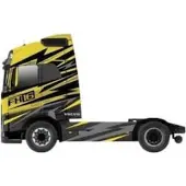 Bburago BBU 1:43 Volvo FH16 gul/metallisk 32205