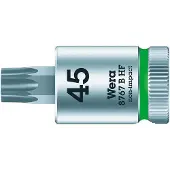 Wera 8767 B HF 05003070001 Inner-sextandhålsgrepp (TX) Hylsnyckelinsats Låsfunktion 10 mm 3/8 T 45 3/8