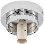 LINDBY Taklampa Tavino , dimbar, Förkromad / silver, Vardagsrum / matsal, Metall, Modern, Taklampa