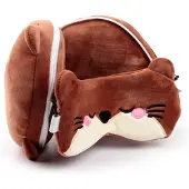 Puckator Resekudde och ögonmask Otter Henry