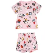 Adidas Set - Rosa/Flerfärgad - - 1 år (80) - Shorts