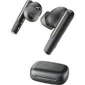 HP Voyager Free 60+ In-ear headset Bluetooth Stereo Svart Brusreducering Headset, Induktion, Laddningsfodral, Mikrofonljudavstängning, Volymkontroll