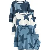 Next Pyjamas marinblå / ljusblå / vit