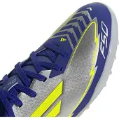 Adidas Fotbollsskor - F50 Liga TF J Messi - Silv - - 36 - Fotbollsskor – Grus
