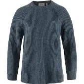 Fjällräven Women's Övik Rib Sweater Navy