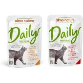 Almo Nature Daily med kyckling multipack våtfoder katt (70 g)
