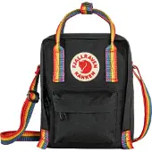 Fjall Raven Kånken Rainbow Sling Black/Rainbow Pattern