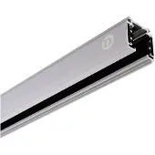 Deko-light 710004 D Line Aufbaustromschiene 2m Högspänningsystem-komponent Strömskena 3-fasig Grå