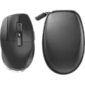 3DConnexion CadMouse Pro Wireless Left - Mus - ergonomisk - vänsterhänt - 7 knappar - trådlös - Bluetooth, 2.4 GHz, USB-C - trådlös USB-mottagare