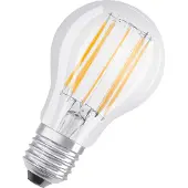 Osram HOMELIGHTING 4058075592438 LED-lamp EEK D (A - G) E27 Päronform 11 W = 100 W Varmvit (Ø) 60 mm ej dimbar 3 st
