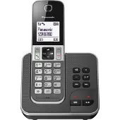 Panasonic KX-TGD320FRG Trådlös Telefon i Vitt, Svart och Grått