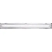 Nordlux Works Våtrumsbelysnings-vägglampa LED T8 / G13 9 W Silver