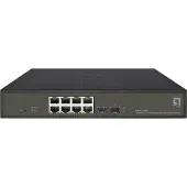 LevelOne Hilbert 8p Poe 10/100/1000 Switch