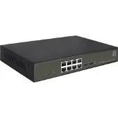 LevelOne Hilbert 8p Poe 10/100/1000 Switch