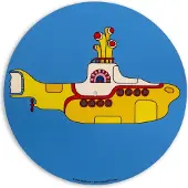 Crosley AC1016A-YS Turntable Slip Mat The Beatles Yellow Submarine