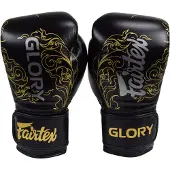 Super Merchant Fairtex boxningshandskar BGVG3 Glory Svart/Guld 14oz
