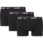 Nike Andningsbara Bomull Stretch Kalsonger 3-pack Herrunderkläder Svart KE1008-UB1 XL