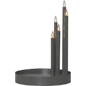 Star Trading Ljusstake Deco, mist grey