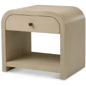 Eichholtz Rhodes sängbord washed oak