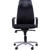 Topstar kontorsstol High Sit up, svart, inkl. fasta armstöd A1, mått: (B)480 x (D)460 x (H)440 - 520 mm (SU39A-BG0)