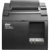 Star Micronics Star TSP143IIU+ - Kvittoskrivare - direkt termisk - Rulle (8 cm) - 203 dpi - upp till 200 mm/sek - USB 2.0 - kniv - grå