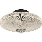 Eglo MIDSUMER taklampa Ø380 E27 SVART/KRÄM
