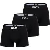 BOSS Boxershorts 'David Beckham' svart / vit