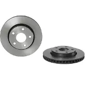 Brembo Bromsskiva 09C00311 fram, ventilerad, höggradigt förkolnad, 1 Stycke
