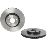 Brembo Bromsskiva 09C13811 fram, ventilerad, 1 Stycke