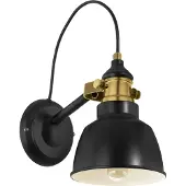Eglo THORNFORD vägglampa svart/bronze