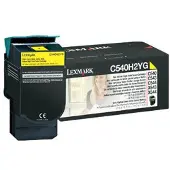 Lexmark C540H1YG gul toner hög kapacitet (original)