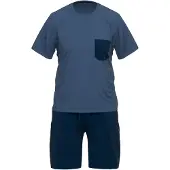 Ceceba Pyjamas kort marinblå / mörkblå