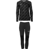 Uhlsport Målvaktsställ Progressive - Svart Barn, storlek 116 cm