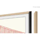 Samsung 85" ram till The Frame (2021-2025, ej Frame Pro) Beige