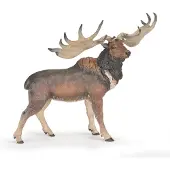 Papo Megaloceros Hjort - H: 13,5 cm - - One Size - Leksaksdjur