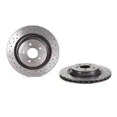 Brembo Bromsskiva 09A95921 bak, ventilerad, höggradigt förkolnad, 1 Stycke