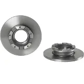 Brembo Bromsskiva 08C24120 bak, full, 1 Stycke