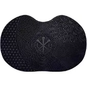 Luvia Cosmetics Brush Cleansing Mat Black Borstrengöringsmedel 1 st