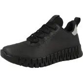 Ecco Låg sneaker 'Gruuv' svart / vit